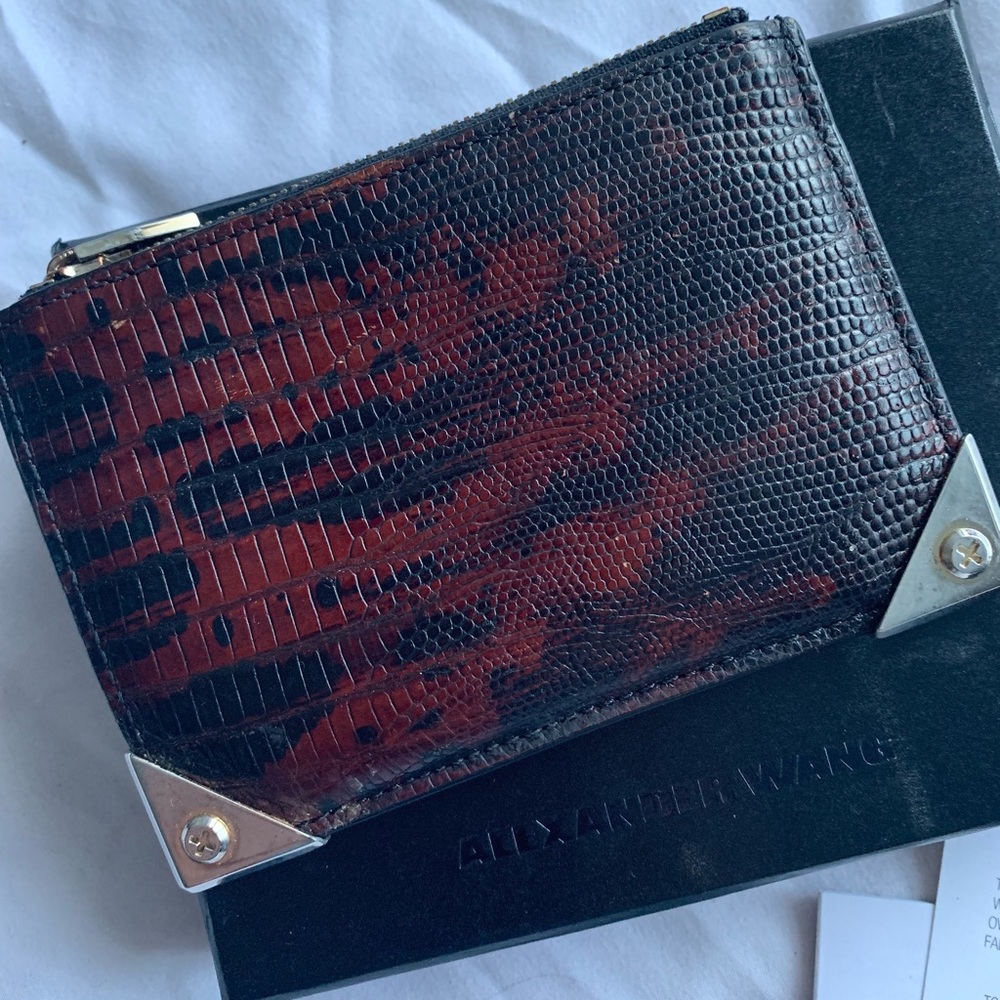 Alexander Wang Prisma Coin Purse in Brown, w box